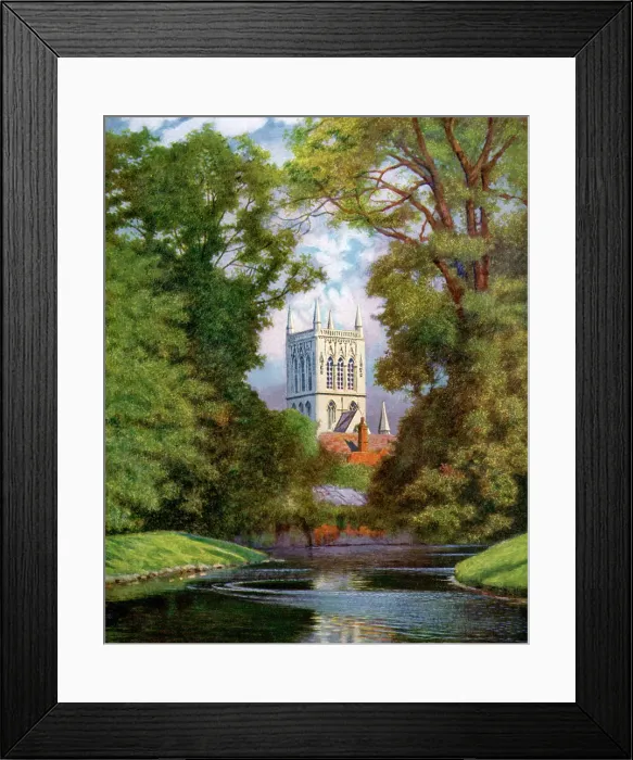 Framed Print : St Johns College Chapel, Cambridge, 1924-1926. Artist: FC Varley Framed Print : St Johns College Chapel, Cambridge, 1924-1926. Artist: FC Varley