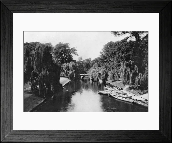 Framed Print : Trinity College Bridge, Cambridge, 1924-1926. Artist: HN King Framed Print : Trinity College Bridge, Cambridge, 1924-1926. Artist: HN King