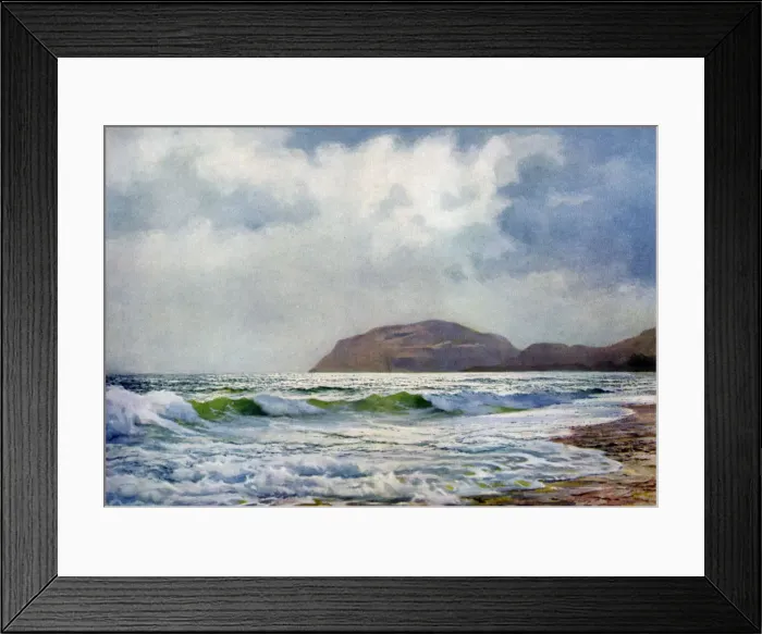 Framed Print : A Stormy Day near Llandudno, Wales, 1924-1926. Artist: FC Varley Framed Print : A Stormy Day near Llandudno, Wales, 1924-1926. Artist: FC Varley