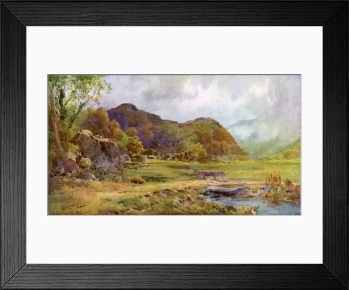 Framed Print : On the Marsh near Lodore, Cumberland, 1924-1926. Artist: Cuthbert Rigby Framed Print : On the Marsh near Lodore, Cumberland, 1924-1926. Artist: Cuthbert Rigby