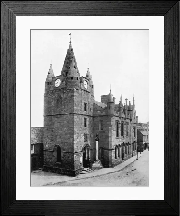 Framed Print : Old Tower, Tain, Ross and Cromarty, Scotland, 1924-1926. Artist: Valentine & Sons Ltd Framed Print : Old Tower, Tain, Ross and Cromarty, Scotland, 1924-1926. Artist: Valentine & Sons Ltd