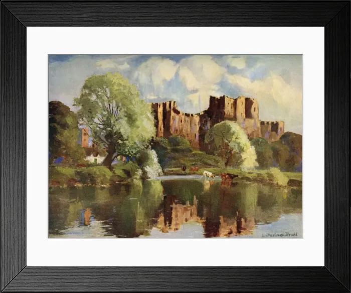 Framed Print : Ludlow Castle, Shropshire, 1924-1926. Artist: Louis Burleigh Bruhl Framed Print : Ludlow Castle, Shropshire, 1924-1926. Artist: Louis Burleigh Bruhl