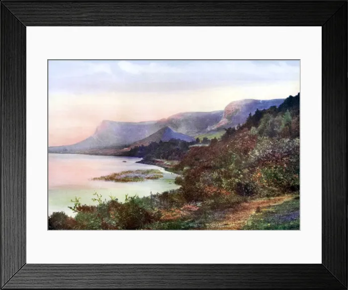 Framed Print : Glencar Lough, County Sligo, Ireland, 1924-1926. Artist: MC Green Framed Print : Glencar Lough, County Sligo, Ireland, 1924-1926. Artist: MC Green