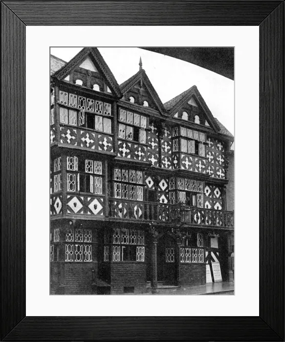 Framed Print : Feathers Hotel, Ludlow, Shropshire, England, 1924-1926. Artist: Herbert Felton Framed Print : Feathers Hotel, Ludlow, Shropshire, England, 1924-1926. Artist: Herbert Felton