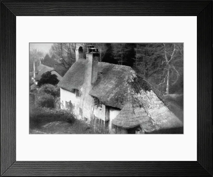Framed Print : Cottage, Selworthy, Somerset, 1924-1926. Artist: Emil Otto Hoppe Framed Print : Cottage, Selworthy, Somerset, 1924-1926. Artist: Emil Otto Hoppe