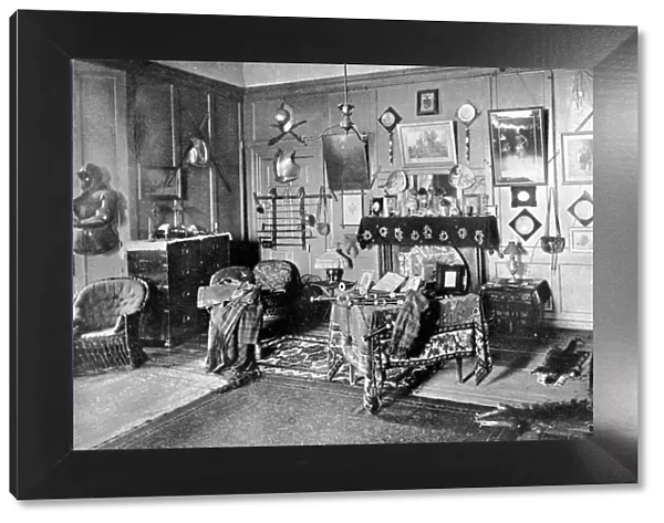 A room in Stirling Castle, Scotland, 1924-1926. Artist: Valentine & Sons Ltd