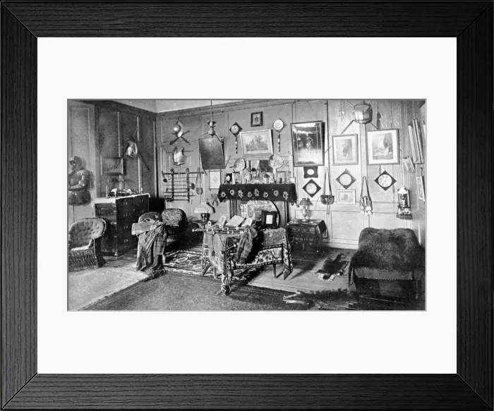 Framed Print : A room in Stirling Castle, Scotland, 1924-1926. Artist: Valentine & Sons Ltd Framed Print : A room in Stirling Castle, Scotland, 1924-1926. Artist: Valentine & Sons Ltd