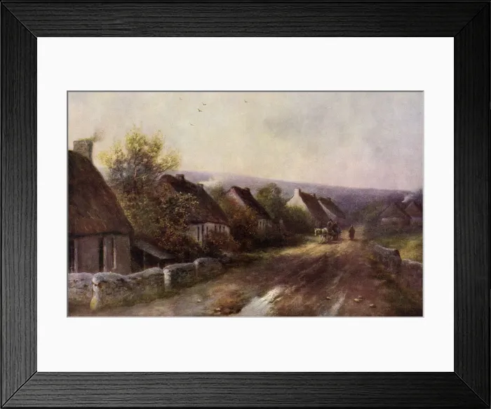 Framed Print : A Tipperary Village, Ireland, 1924-1926. Artist: JW Gozzard Framed Print : A Tipperary Village, Ireland, 1924-1926. Artist: JW Gozzard