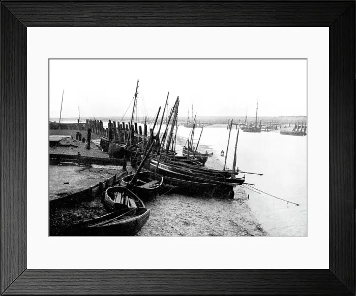 Framed Print : Rye Harbour, East Sussex, England, 1924-1926. Artist: HS Newcombe Framed Print : Rye Harbour, East Sussex, England, 1924-1926. Artist: HS Newcombe