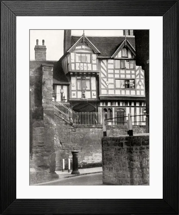 Framed Print : Lord Leycester Hospital, Warwick, 1924-1926. Artist: Emil Otto Hoppe Framed Print : Lord Leycester Hospital, Warwick, 1924-1926. Artist: Emil Otto Hoppe
