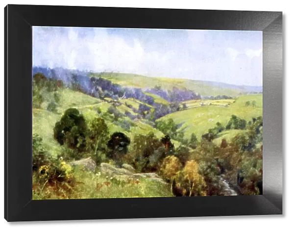 On the Hills near Harrogate, Yorkshire, 1924-1926. Artist: George F Nicholls