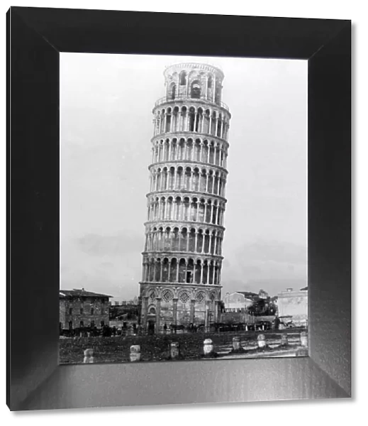 The Leaning Tower of Pisa, Italy, 1892