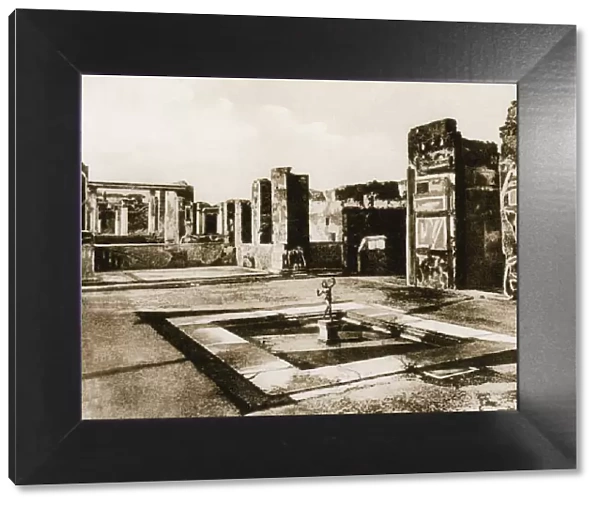 Tempio di Apollo, Pompeii, Italy, c1900s
