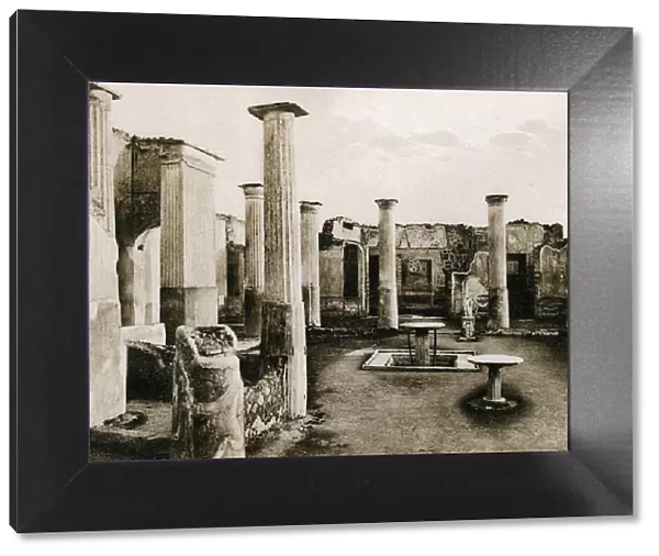 Casa di Marco Olconio, Pompeii, Italy, c1900s