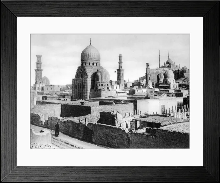 Framed Print : The Tombs of the Mameluks, Cairo, Egypt, c1920s Framed Print : The Tombs of the Mameluks, Cairo, Egypt, c1920s