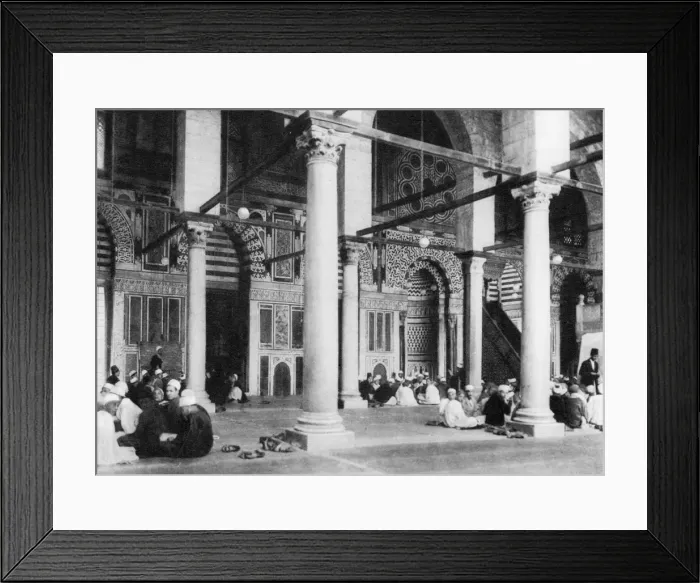 Framed Print : The Mosque of El-Mouayad, Cairo, Egypt, c1920s Framed Print : The Mosque of El-Mouayad, Cairo, Egypt, c1920s