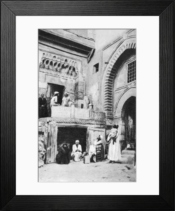 Framed Print : A picturesque corner of Cairo, Egypt, c1920s Framed Print : A picturesque corner of Cairo, Egypt, c1920s