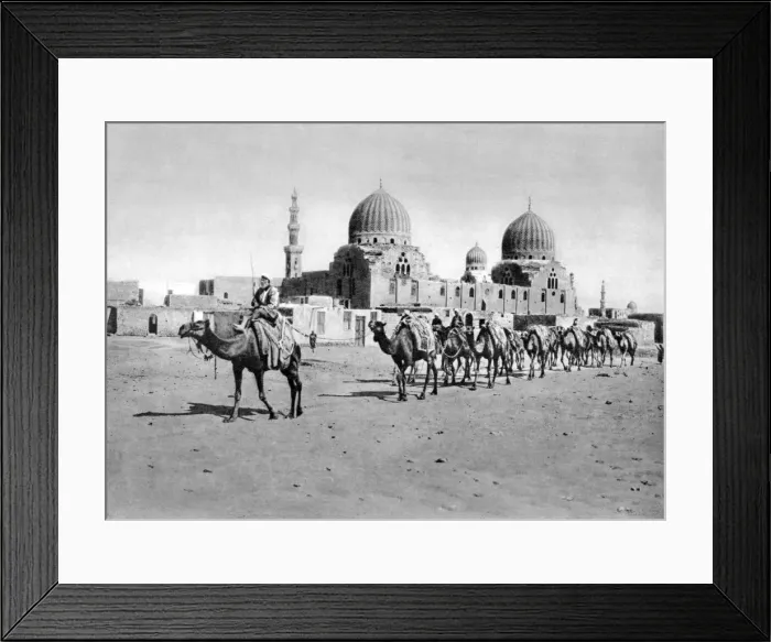 Framed Print : The Tombs of the Califs, Cairo, Egypt, c1920s Framed Print : The Tombs of the Califs, Cairo, Egypt, c1920s