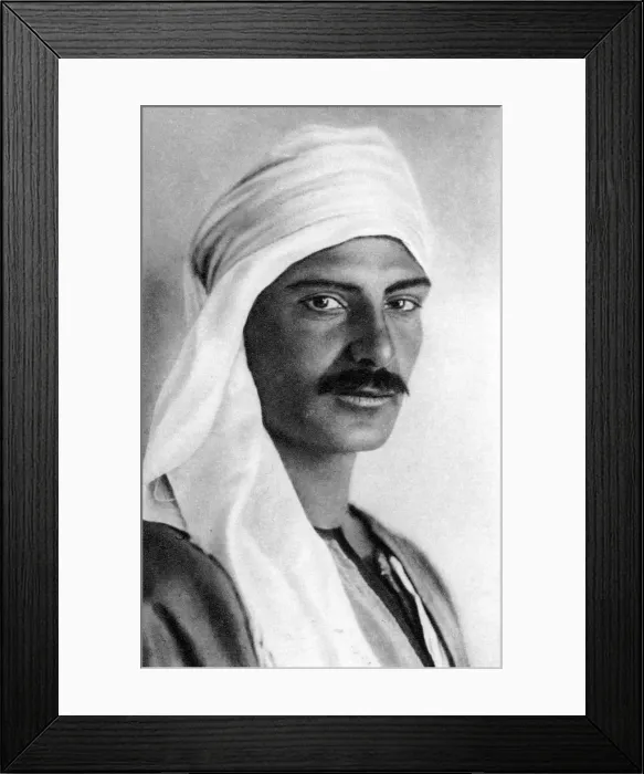 Framed Print : Portrait of a Bedouin, c1920s