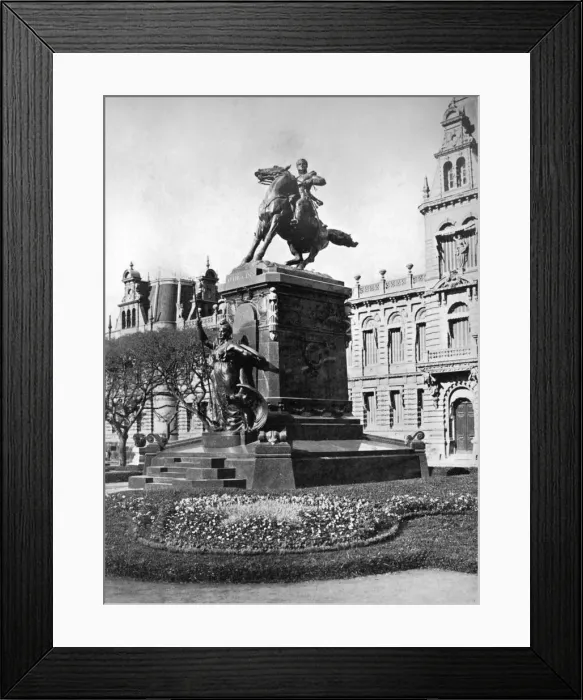 Framed Print : O Higgins Monument, Buenos Aires, Argentina