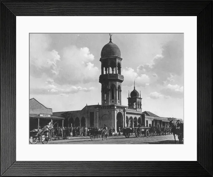 Framed Print : The Indian Mosque, Durban, South Africa Framed Print : The Indian Mosque, Durban, South Africa