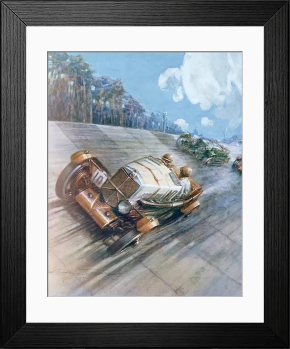 Framed Print : Motor racing, 1930 Framed Print : Motor racing, 1930