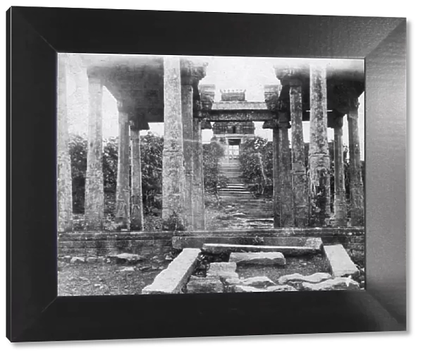 A ruined temple near Madras, India, 1874