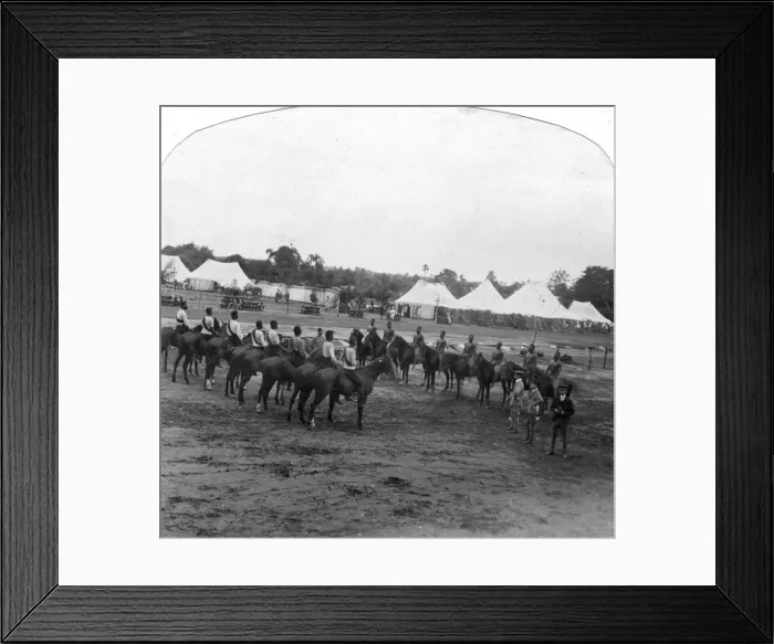 Framed Print : Sports day at Narsampet, India, 1905 Framed Print : Sports day at Narsampet, India, 1905