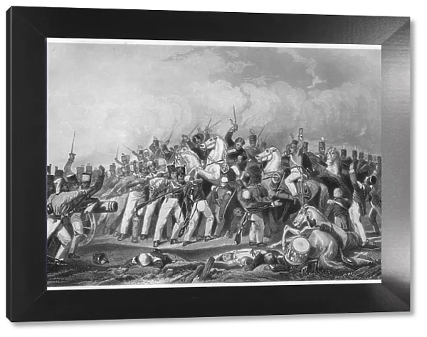 Defeat of the Sealkote Mutineers by General Nicholsons column, 1857, (c1860)