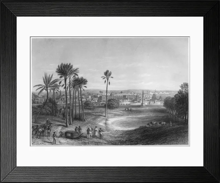 Framed Print : View of Madras, India, c1860 Framed Print : View of Madras, India, c1860