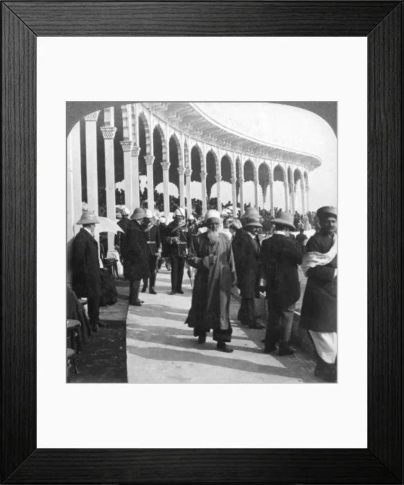 Framed Print : Gathering at the great Durbar Amphitheatre, Delhi, India, 1903. Artist: Underwood & Underwood Framed Print : Gathering at the great Durbar Amphitheatre, Delhi, India, 1903. Artist: Underwood & Underwood