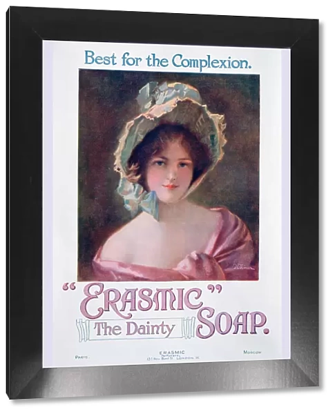 Advert for Erasmic soap, 1920