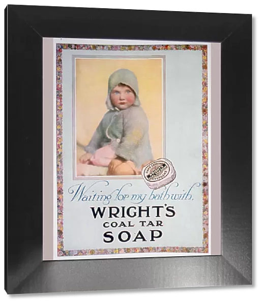 Advert for Wrights coal tar soap, 1924