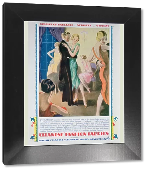 Advert for Celanese Fashion Fabrics, 1928