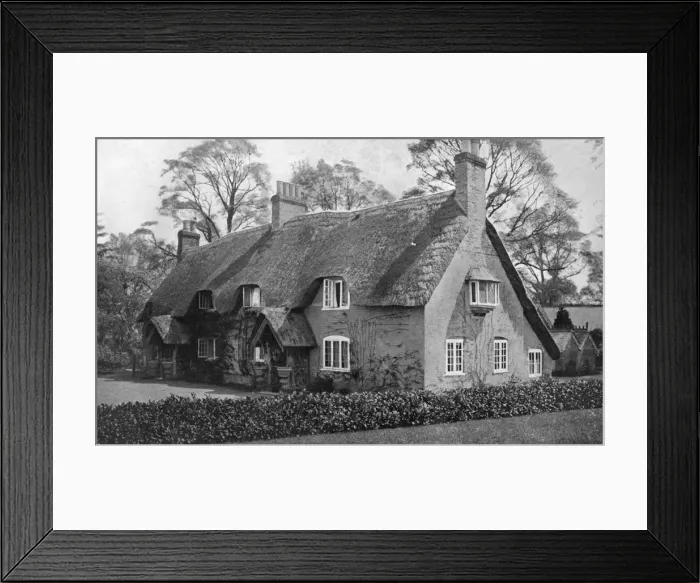 Framed Print : The Old Cottage, Canford, Dorset, 1924-1926 Framed Print : The Old Cottage, Canford, Dorset, 1924-1926