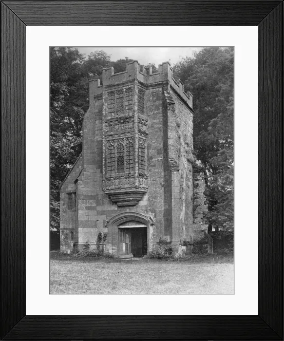 Framed Print : Abbey gatehouse, Cerne Abbas, Dorset, 1924-1926. Artist: E Bastard Framed Print : Abbey gatehouse, Cerne Abbas, Dorset, 1924-1926. Artist: E Bastard