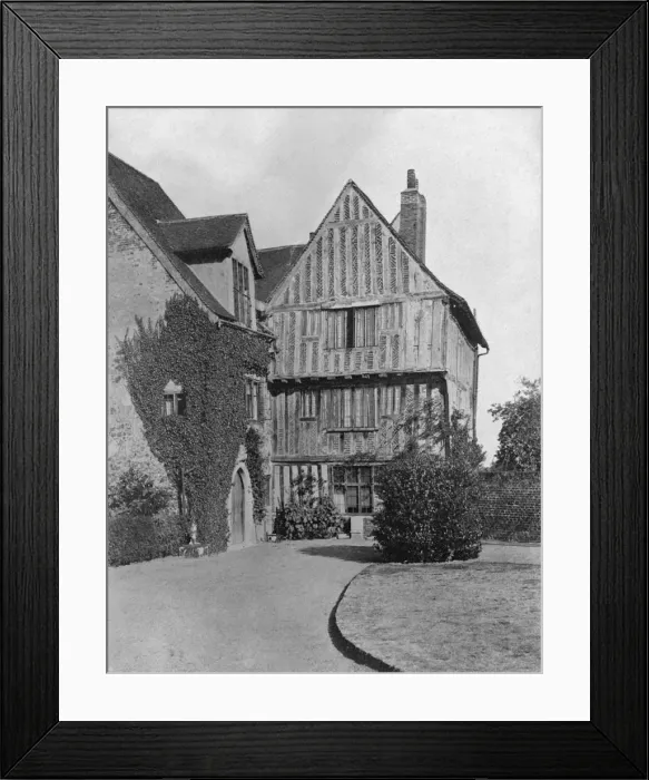 Framed Print : The Tudor wing, Beeleigh Abbey, near Maldon, Essex, 1924-1926. Artist: RE Thomas Framed Print : The Tudor wing, Beeleigh Abbey, near Maldon, Essex, 1924-1926. Artist: RE Thomas