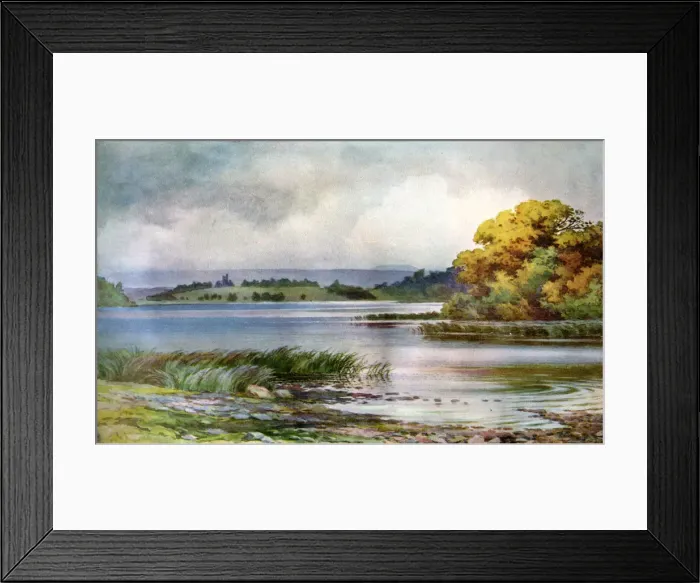 Framed Print : Lough Erne, County Fermanagh, Northern Ireland, 1924-1926. Artist: FC Varley