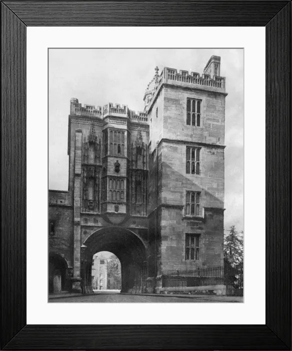 Framed Print : Abbey Gateway, Bristol, 1924-1926. Artist: Underwood Framed Print : Abbey Gateway, Bristol, 1924-1926. Artist: Underwood