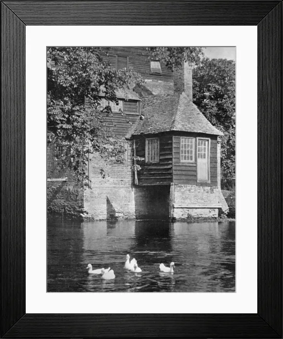 Framed Print : Houghton Mill, Cambridgeshire, 1924-1926. Artist: Herbert Felton Framed Print : Houghton Mill, Cambridgeshire, 1924-1926. Artist: Herbert Felton