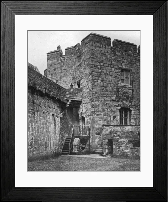 Framed Print : Castle Rushen, Castletown, Isle of Man, 1924-1926. Artist: Taggart Framed Print : Castle Rushen, Castletown, Isle of Man, 1924-1926. Artist: Taggart