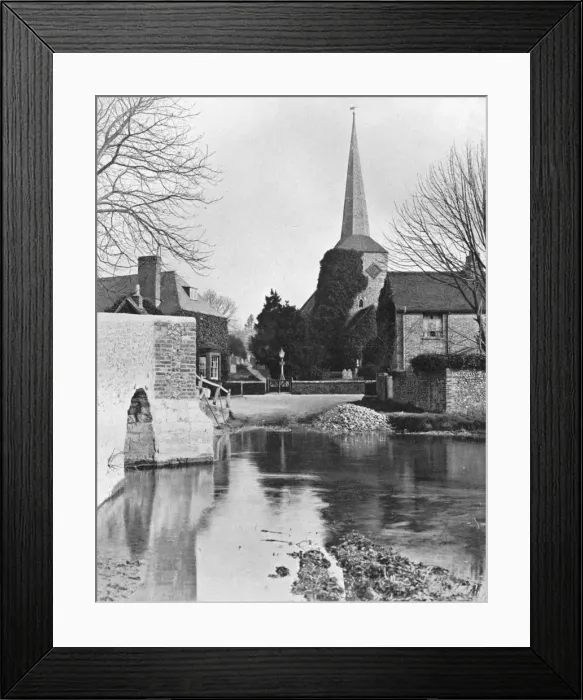 Framed Print : Eynsford, Kent, 1924-1926. Artist: E Bastard Framed Print : Eynsford, Kent, 1924-1926. Artist: E Bastard