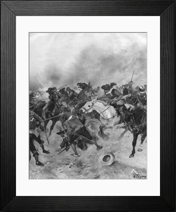 Framed Print : The Battle of Marston Moor, 1644 Framed Print : The Battle of Marston Moor, 1644