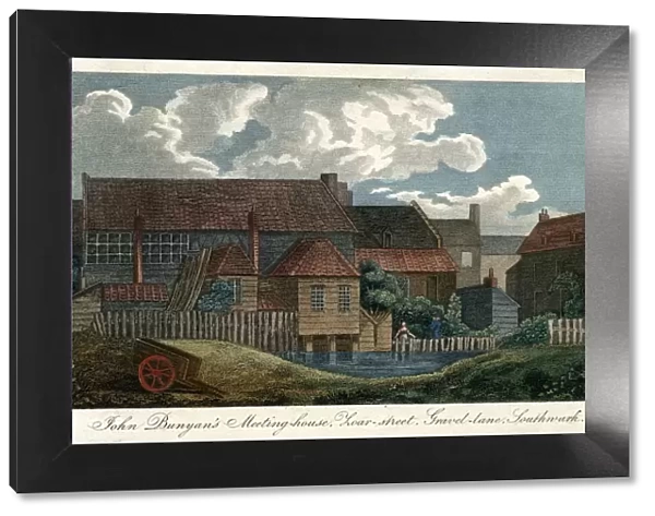 John Bunyans meeting house, Zoar-street, Gravel-Lane, Southwark, London, 1814