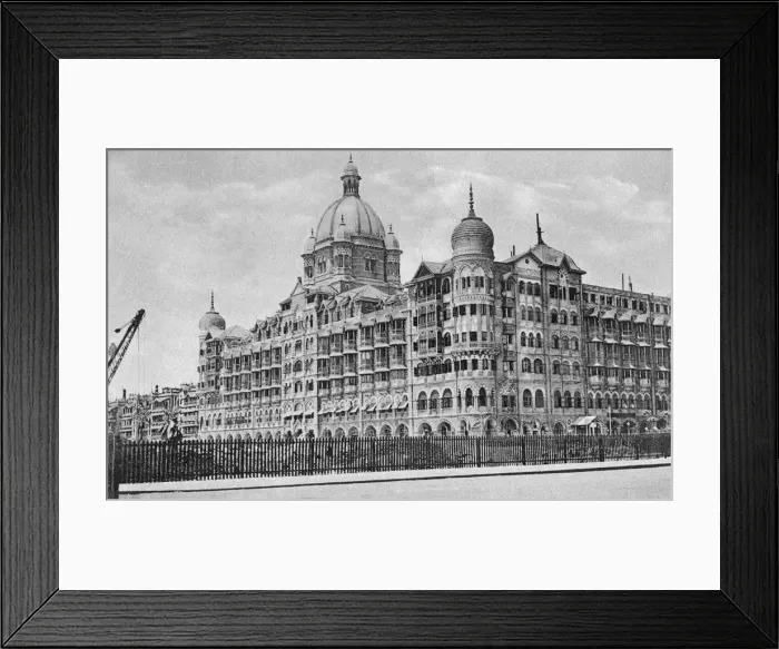 Framed Print : Taj Mahal Palace Hotel, Bombay, India, 20th century Framed Print : Taj Mahal Palace Hotel, Bombay, India, 20th century