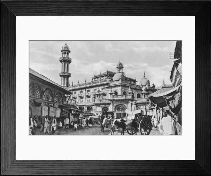 Framed Print : Juma Masjid, Bombay, India, 20th century Framed Print : Juma Masjid, Bombay, India, 20th century