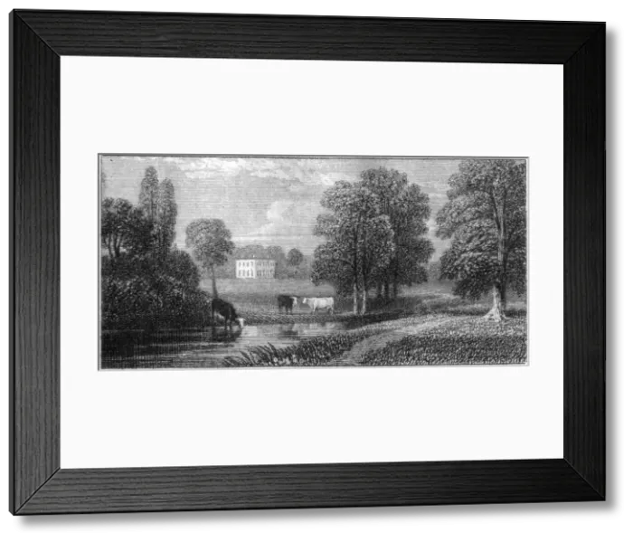 Framed Print : Coley Park, Berkshire, 19th century(?) Framed Print : Coley Park, Berkshire, 19th century(?)