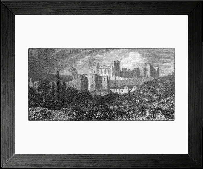 Framed Print : Caerphilly Castle, Wales, 19th century(?) Framed Print : Caerphilly Castle, Wales, 19th century(?)