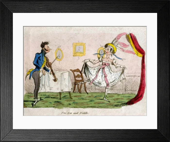 Framed Print : The Cat and Fiddle Framed Print : The Cat and Fiddle