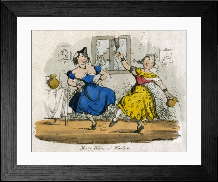 Framed Print : Merry Wives of Windsor Framed Print : Merry Wives of Windsor